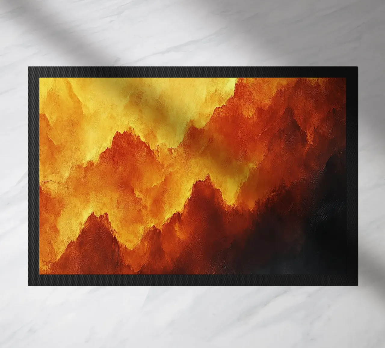 Cielo di fuoco zerbino da Nikis Art Studio