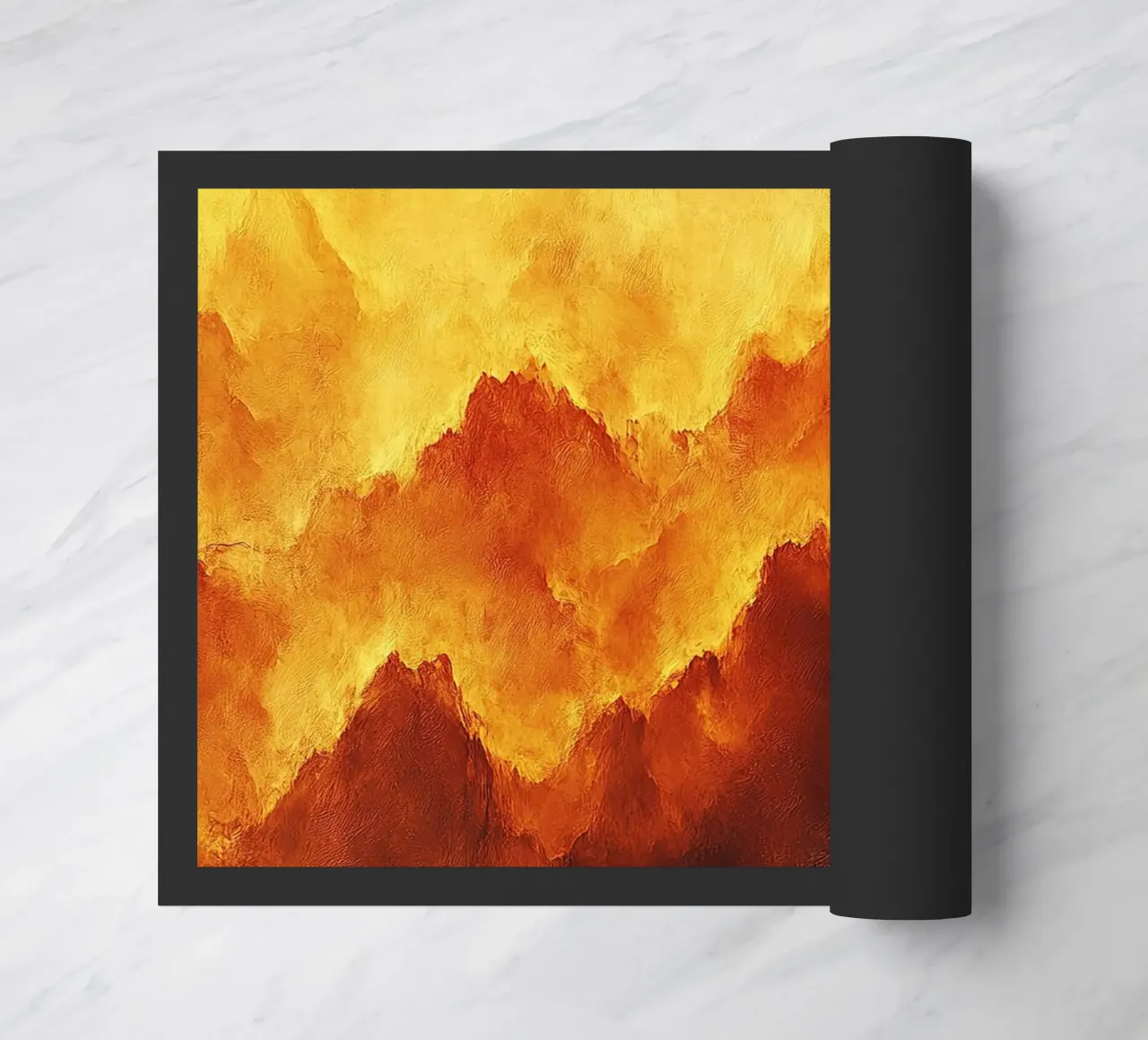 Cielo di fuoco zerbino da Nikis Art Studio