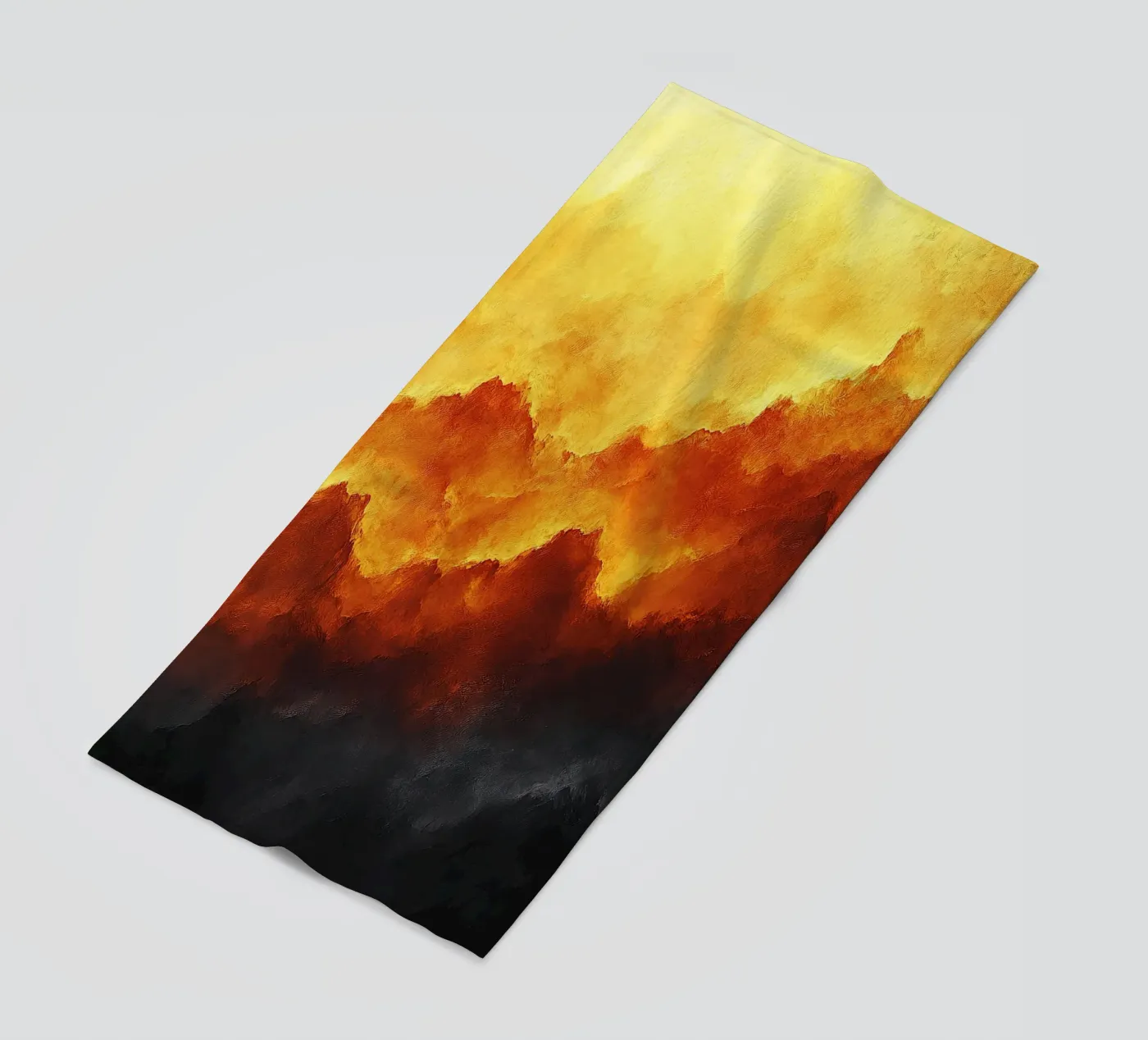 Cielo di fuoco telo mare da Nikis Art Studio