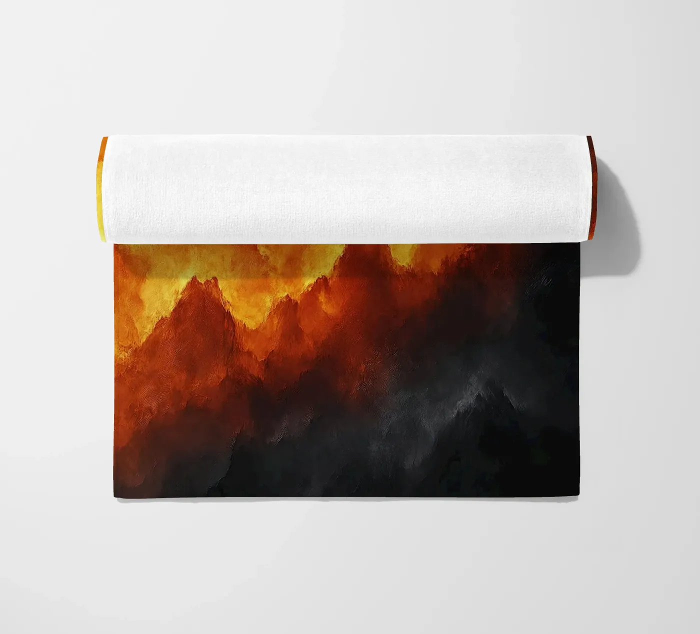 Cielo di fuoco telo mare da Nikis Art Studio