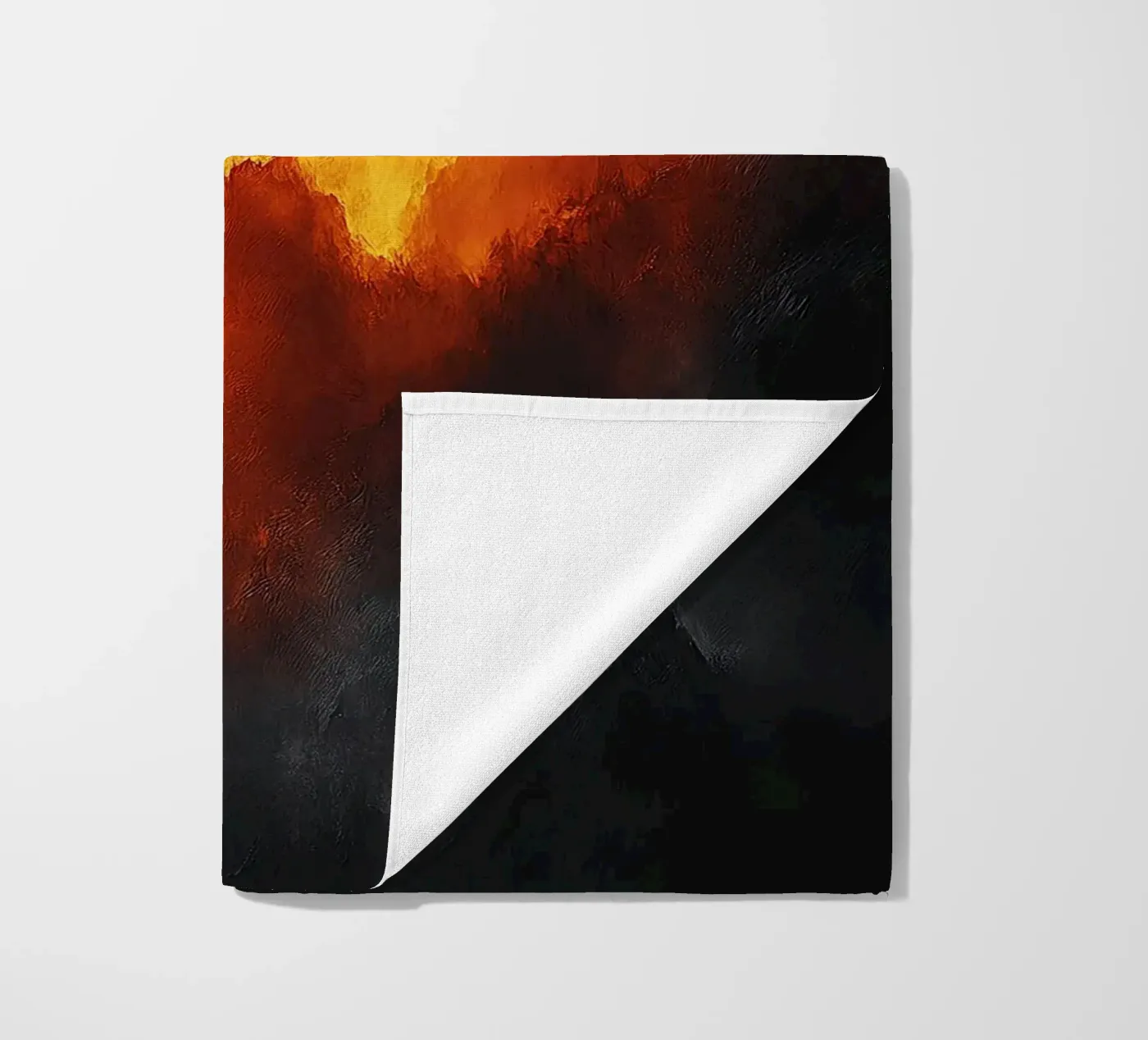 Cielo di fuoco telo mare da Nikis Art Studio