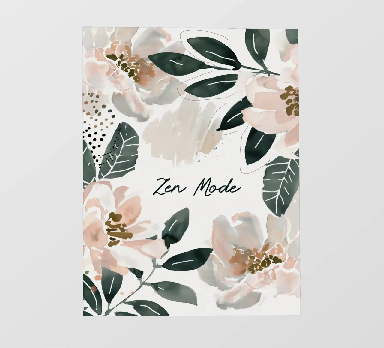 Zen Mode (Floral Version) pellicola backlit da treechild