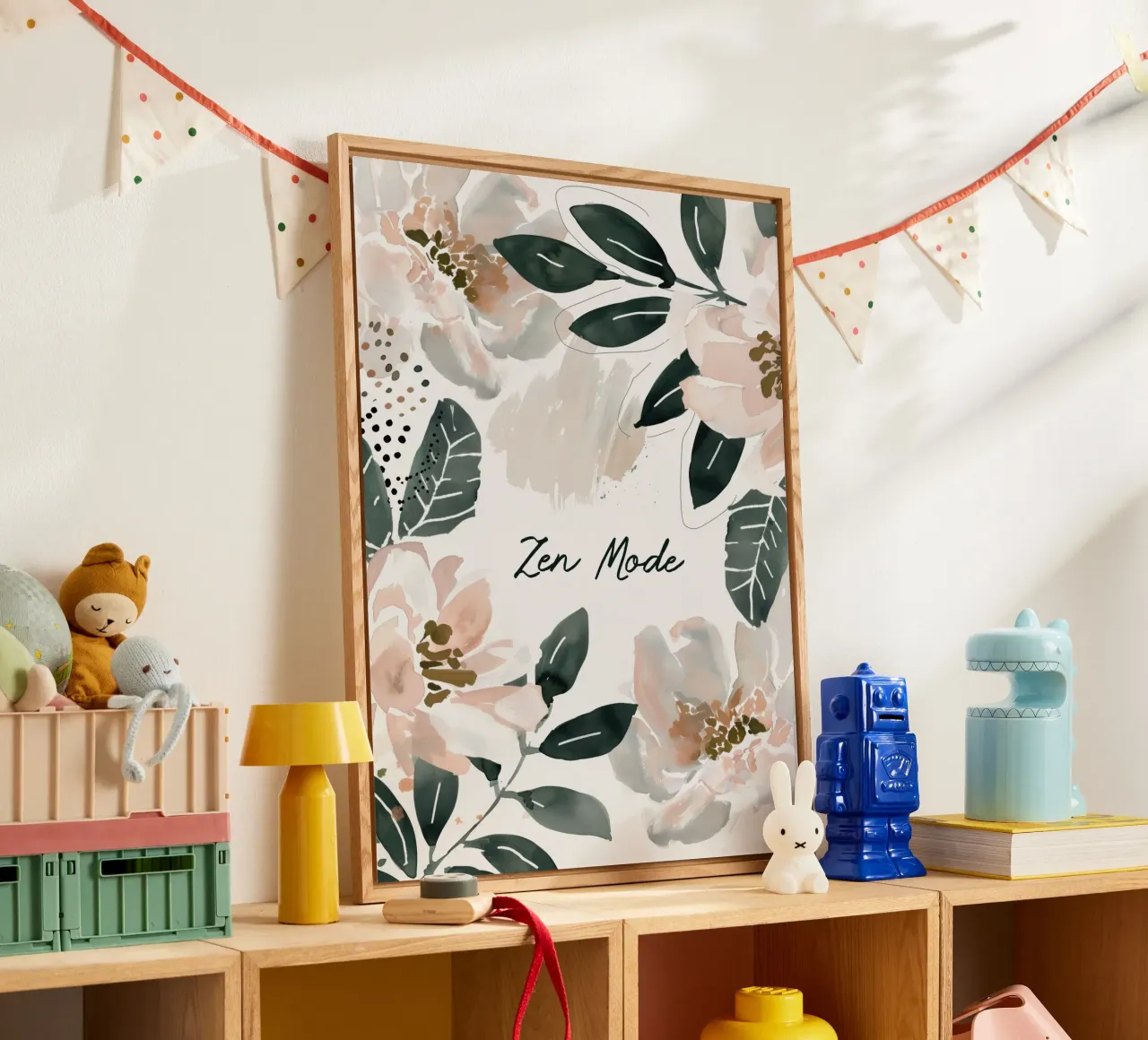 Zen Mode (Floral Version) plexiglass da treechild