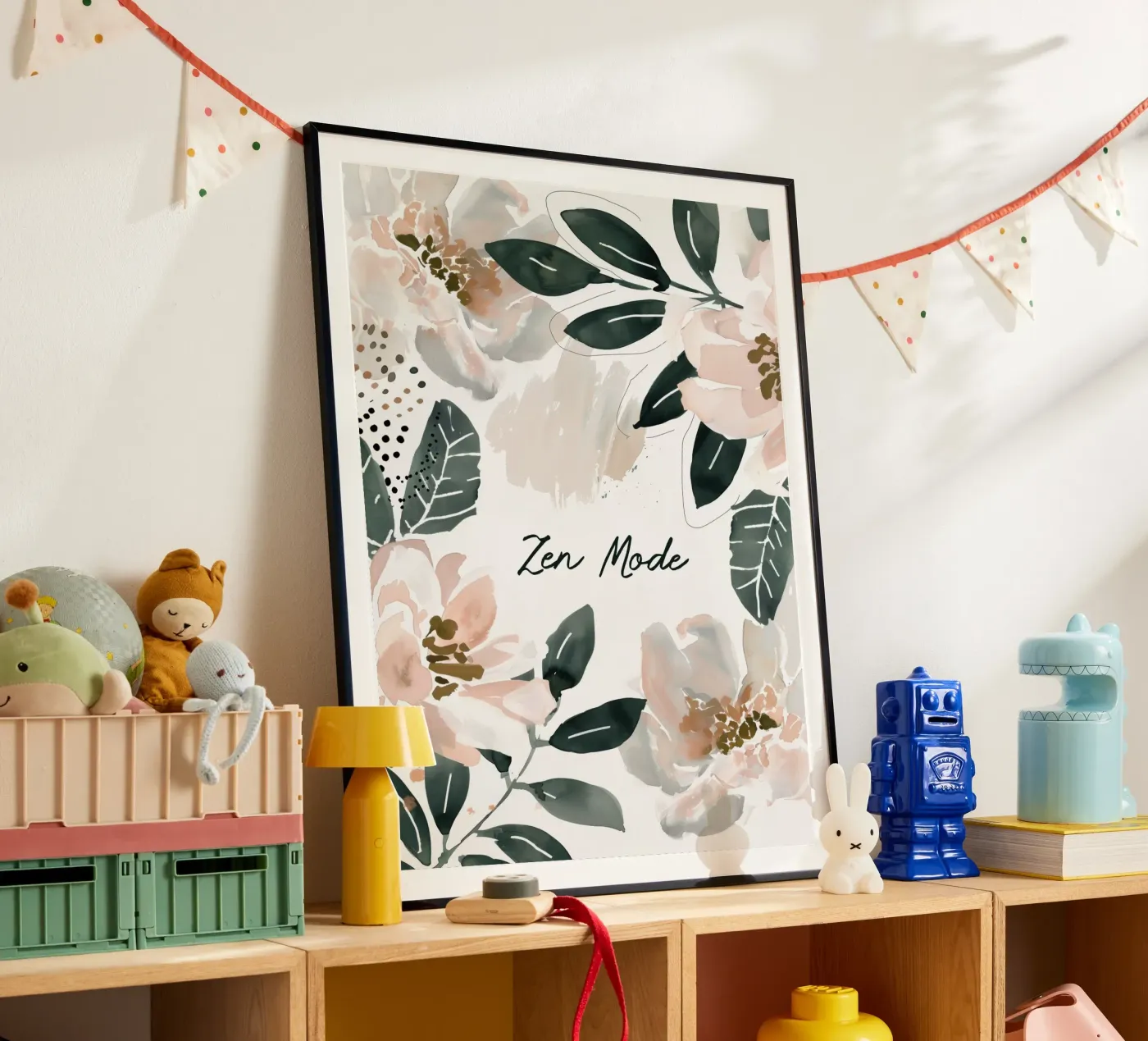 Zen Mode (Floral Version) poster da treechild