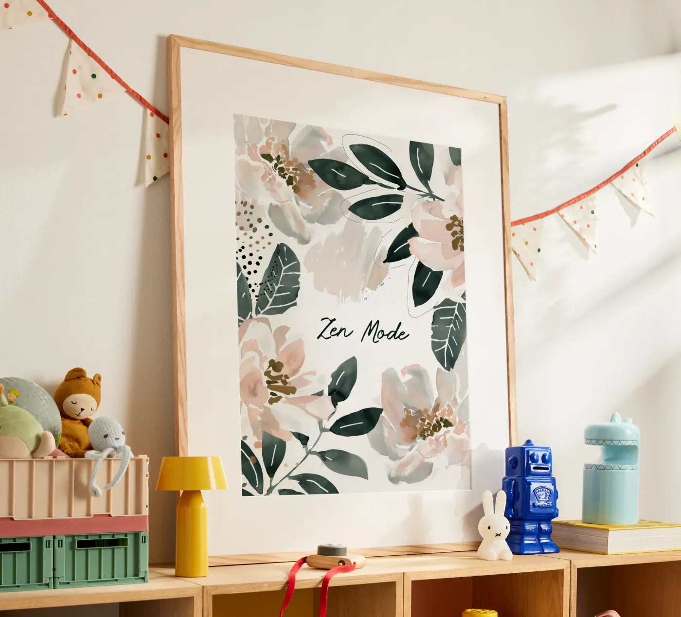 Zen Mode (Floral Version) poster da treechild