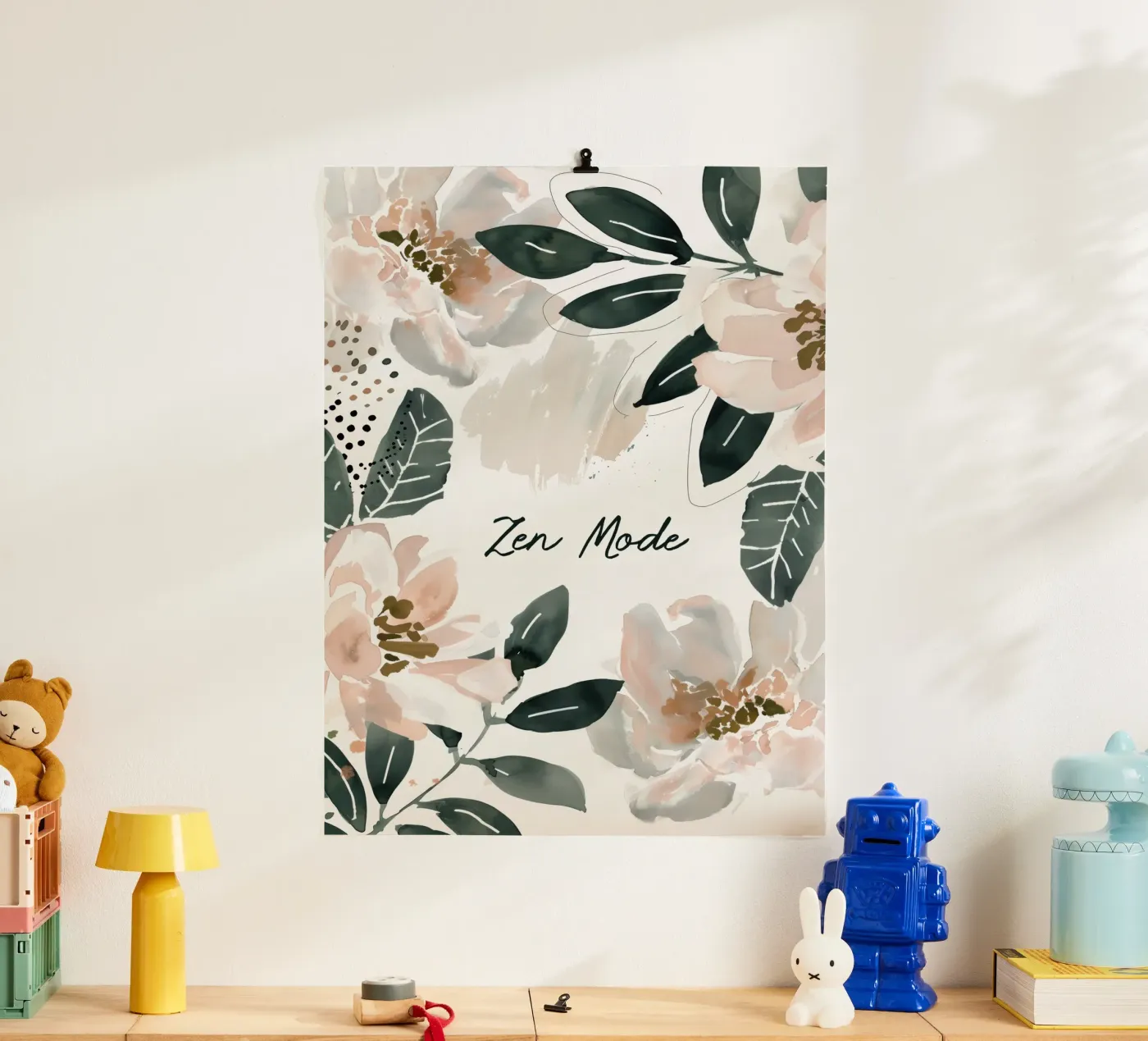 Zen Mode (Floral Version) poster da treechild