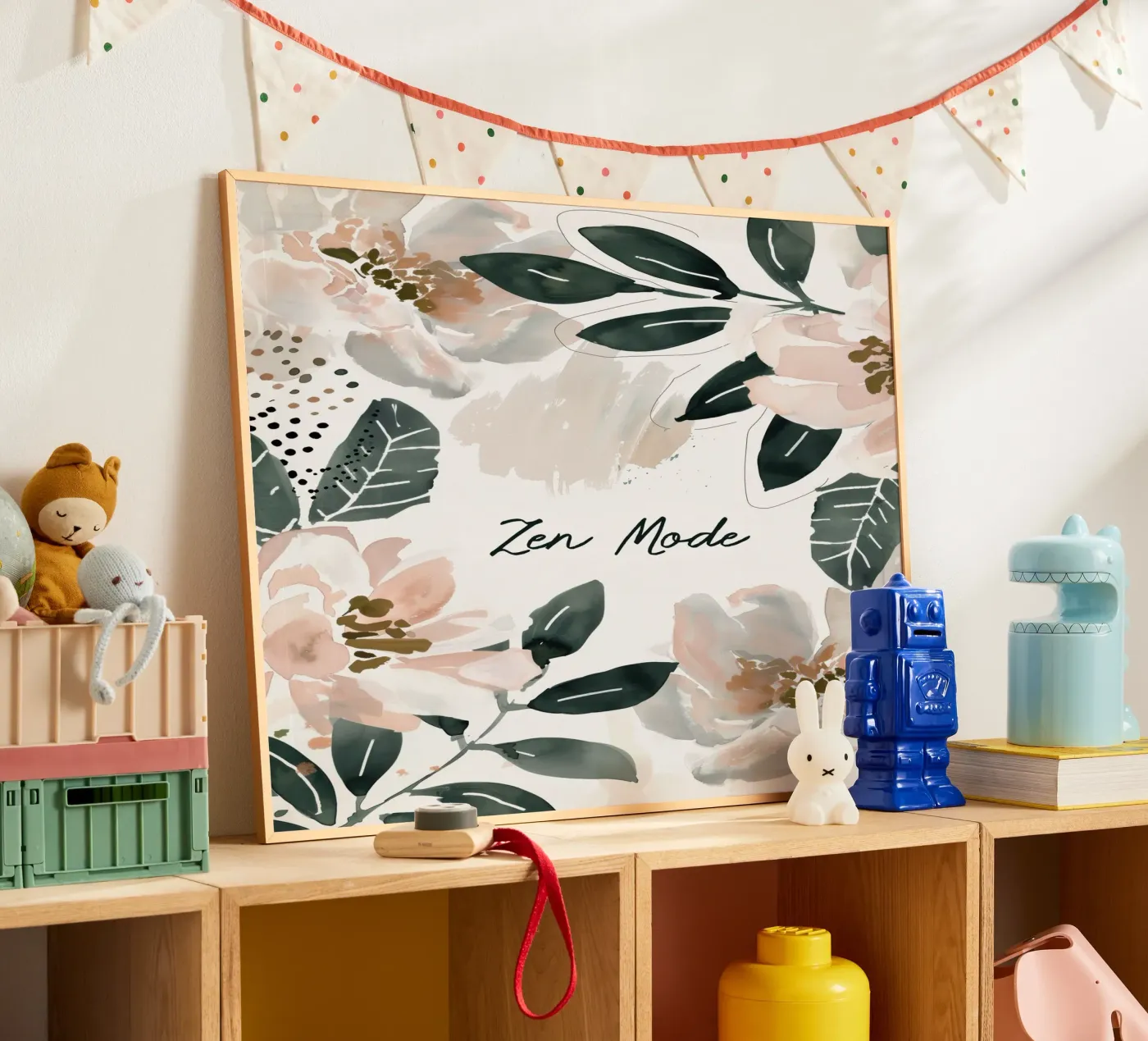Zen Mode (Floral Version) poster da treechild