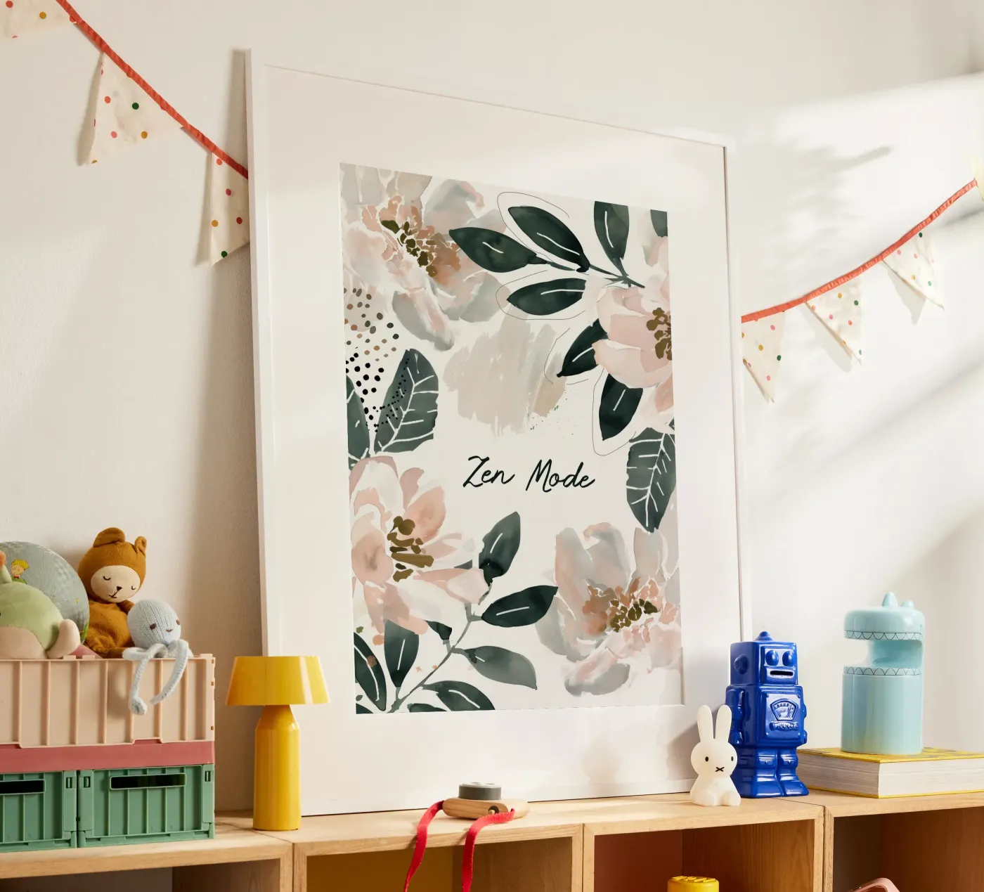 Zen Mode (Floral Version) poster da treechild