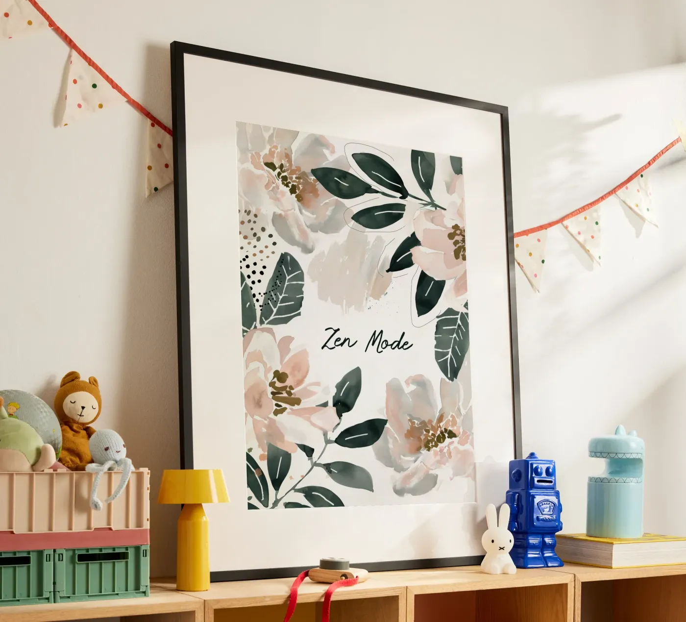 Zen Mode (Floral Version) poster da treechild