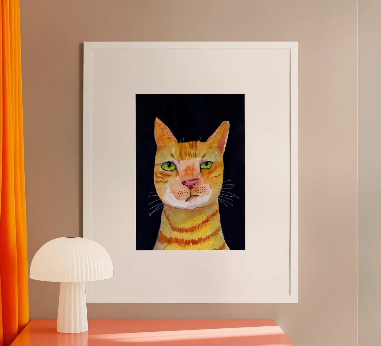 Ginger Cat poster da Pictufy Sun & Spirit