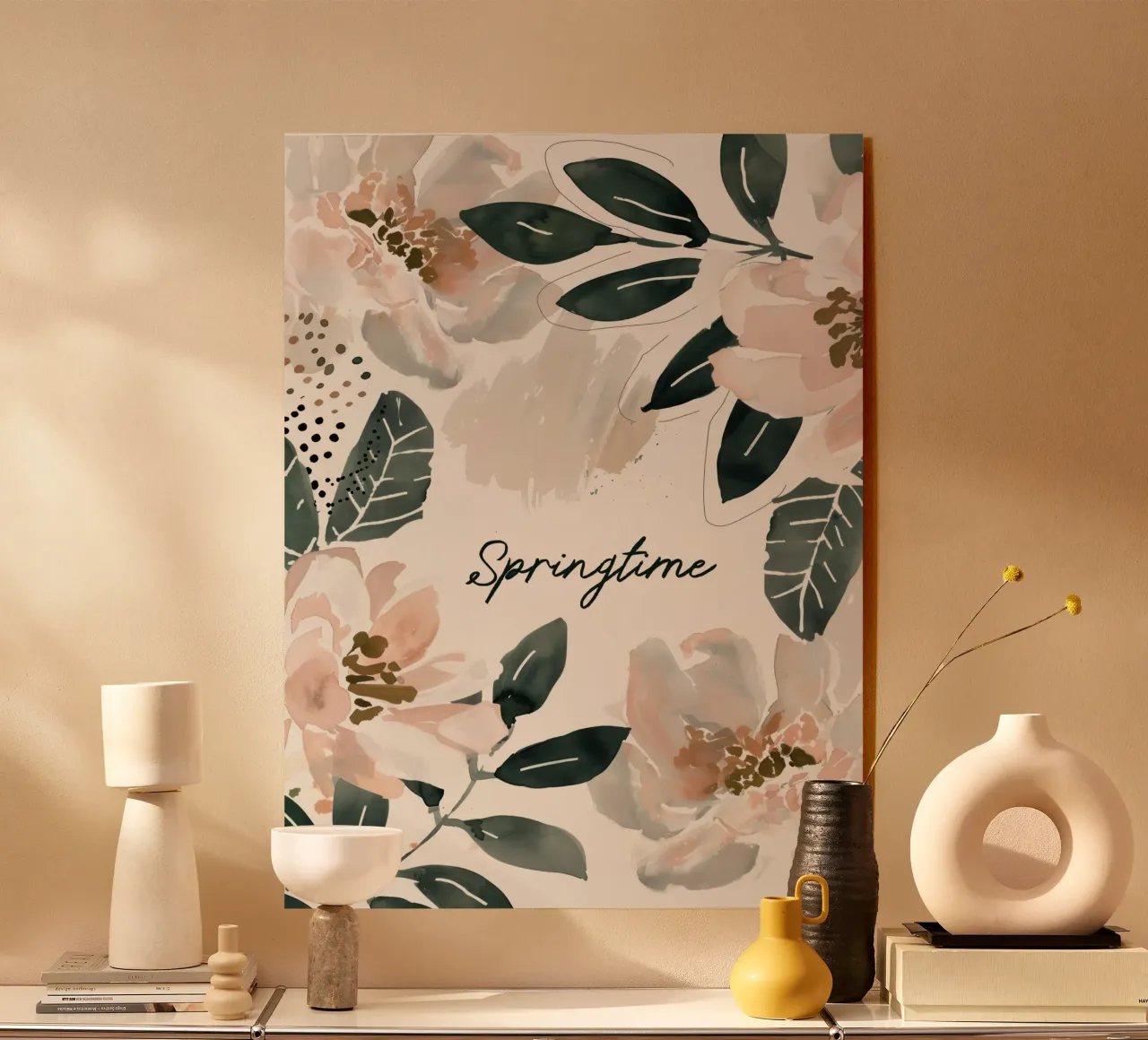 Springtime (floral) metacrilato de treechild
