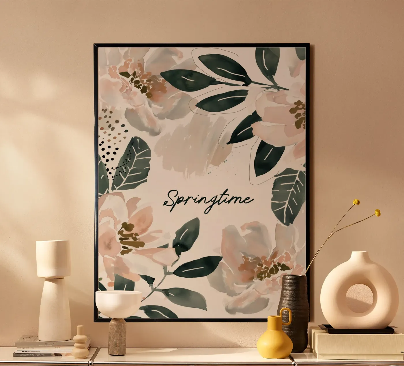 Springtime (floral) poster by treechild
