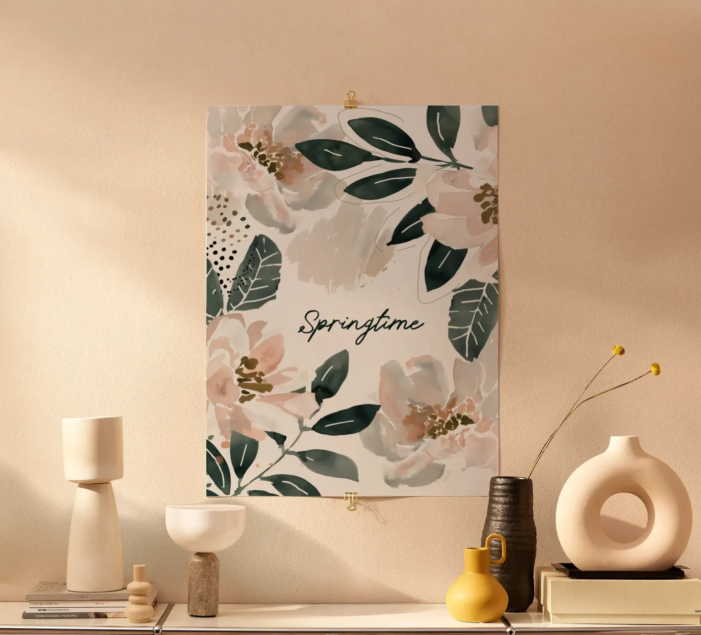 Springtime (floral) poster by treechild