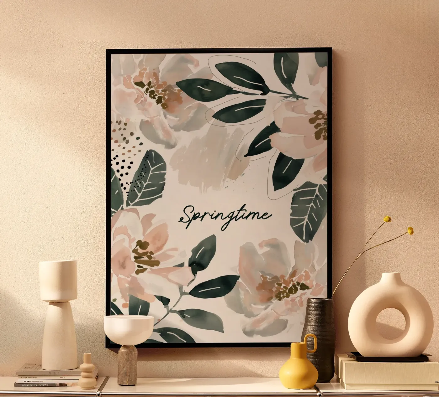 Springtime (floral) poster by treechild