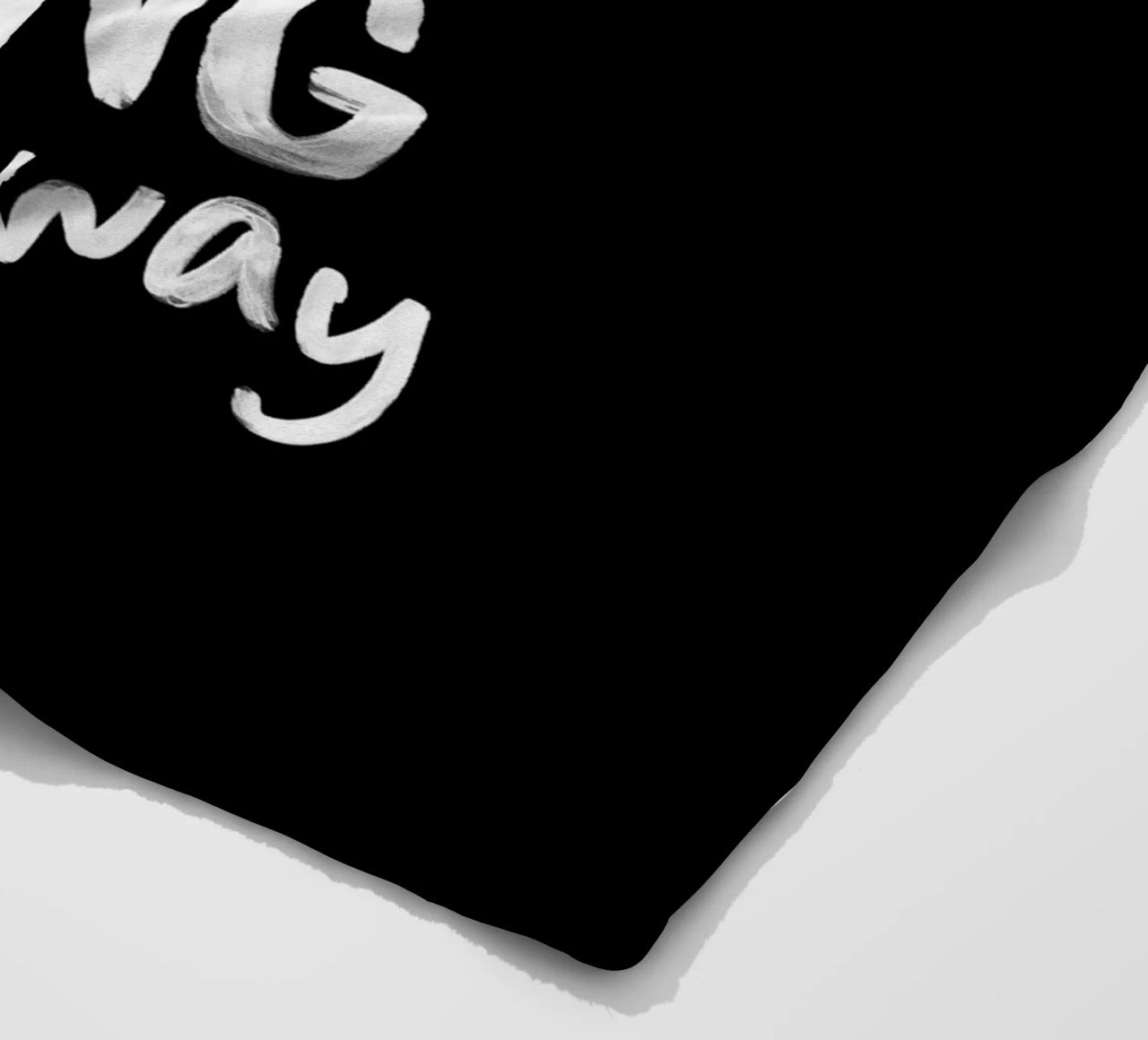 Don't Look Back You're Not Going That Way Inspirierendes Zitat Fleecedecke von THE MOTIVATED TYPE