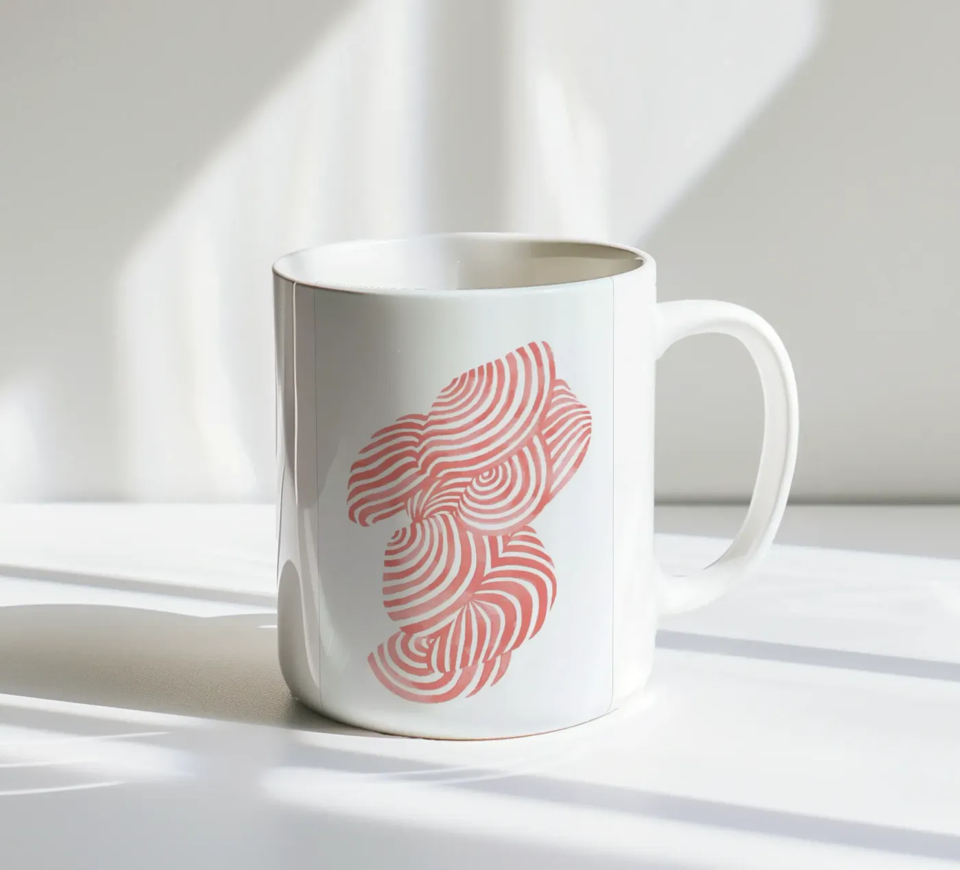 Sea Shells ceramic mug by Laura O'Connor