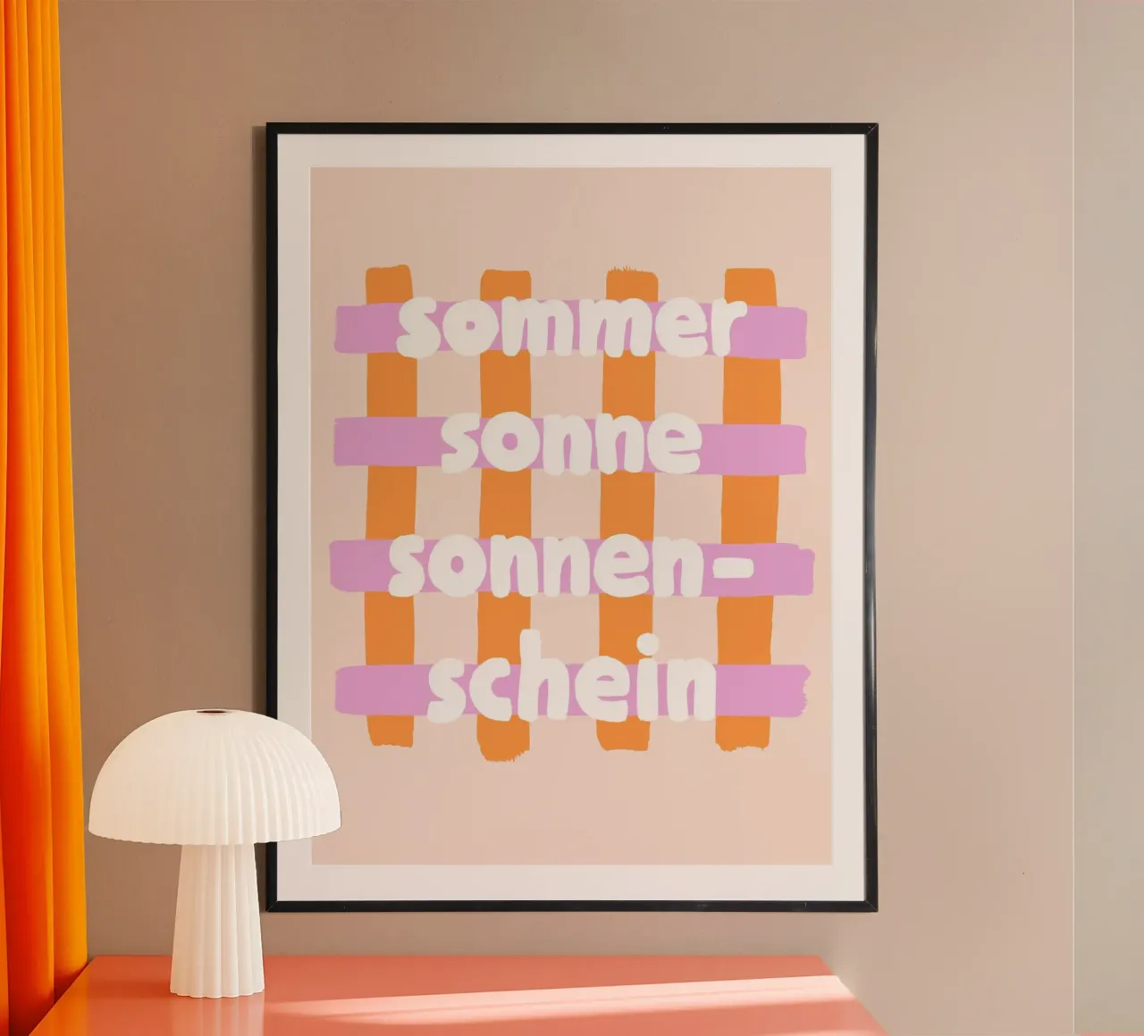 Estate, sole, sole poster da All Colours