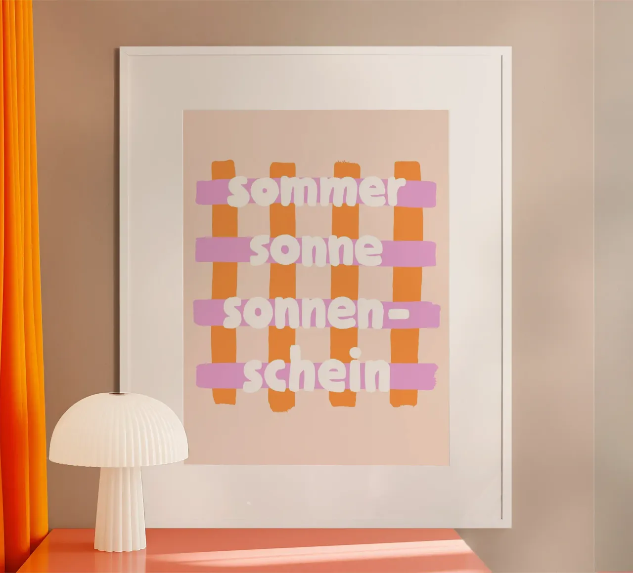 Estate, sole, sole poster da All Colours