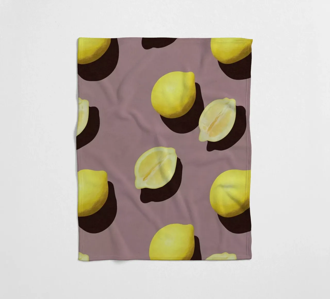 Fruit 19 Fleecedecke von STUDIO LEEMO