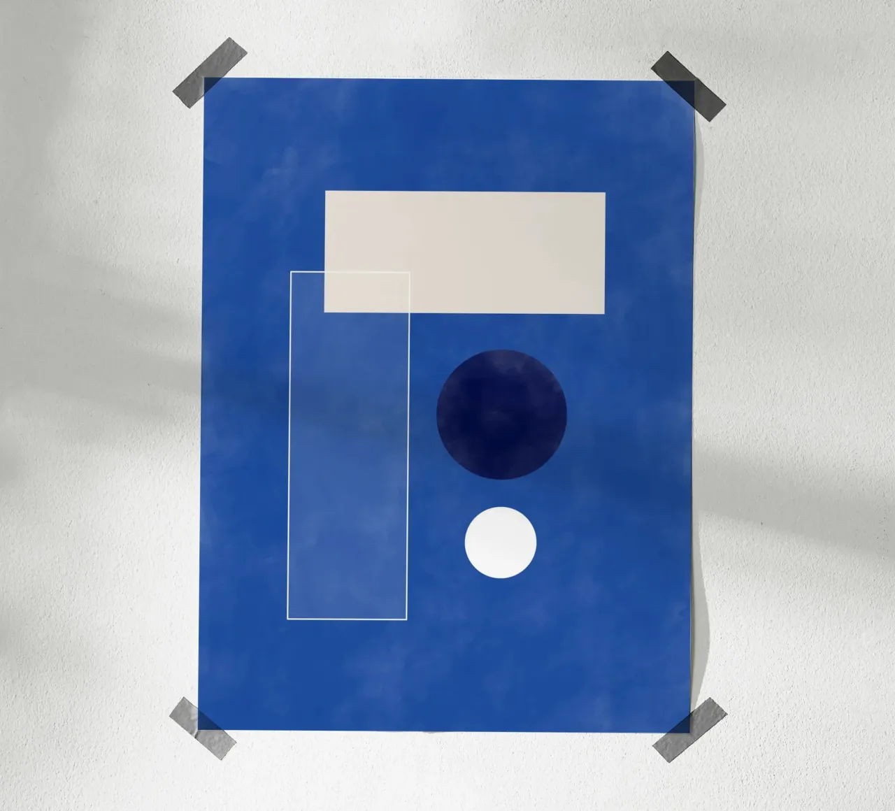 Forme geometriche minimaliste carta hahnemühle da Pictufy Sun & Spirit