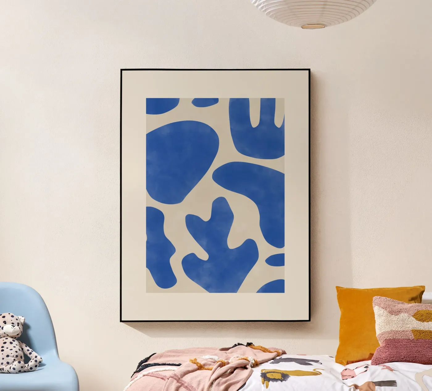 Blue Abstractions plexiglass da Pictufy Sun & Spirit