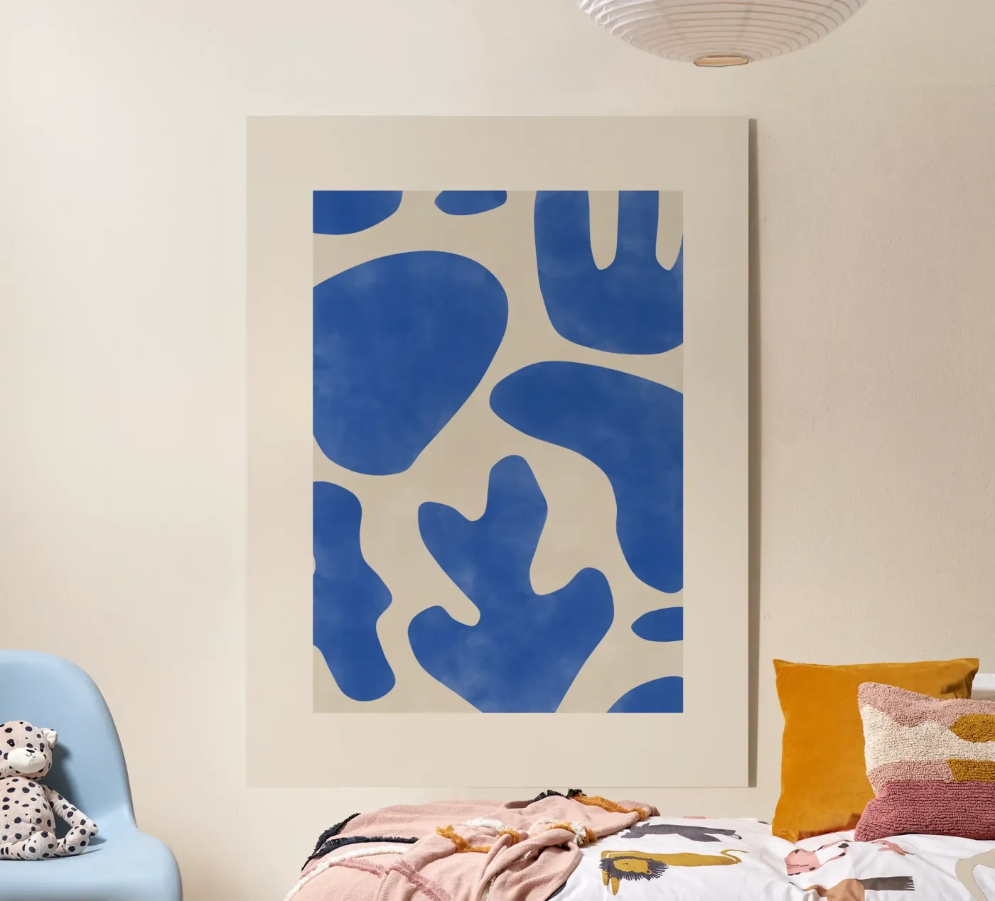 Blue Abstractions plexiglass da Pictufy Sun & Spirit