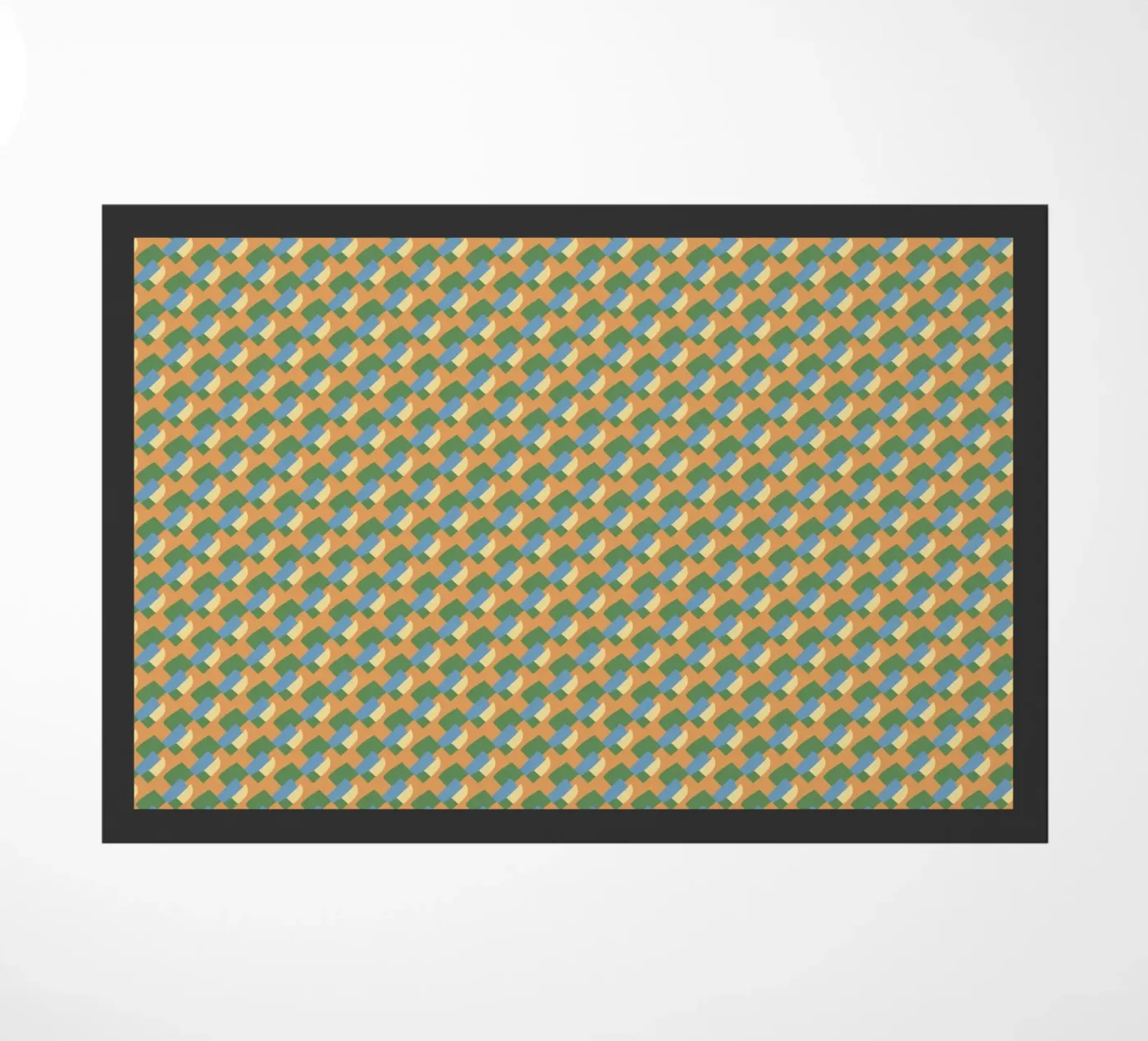 Organic pattern seamless 01 doormat by Little Dean