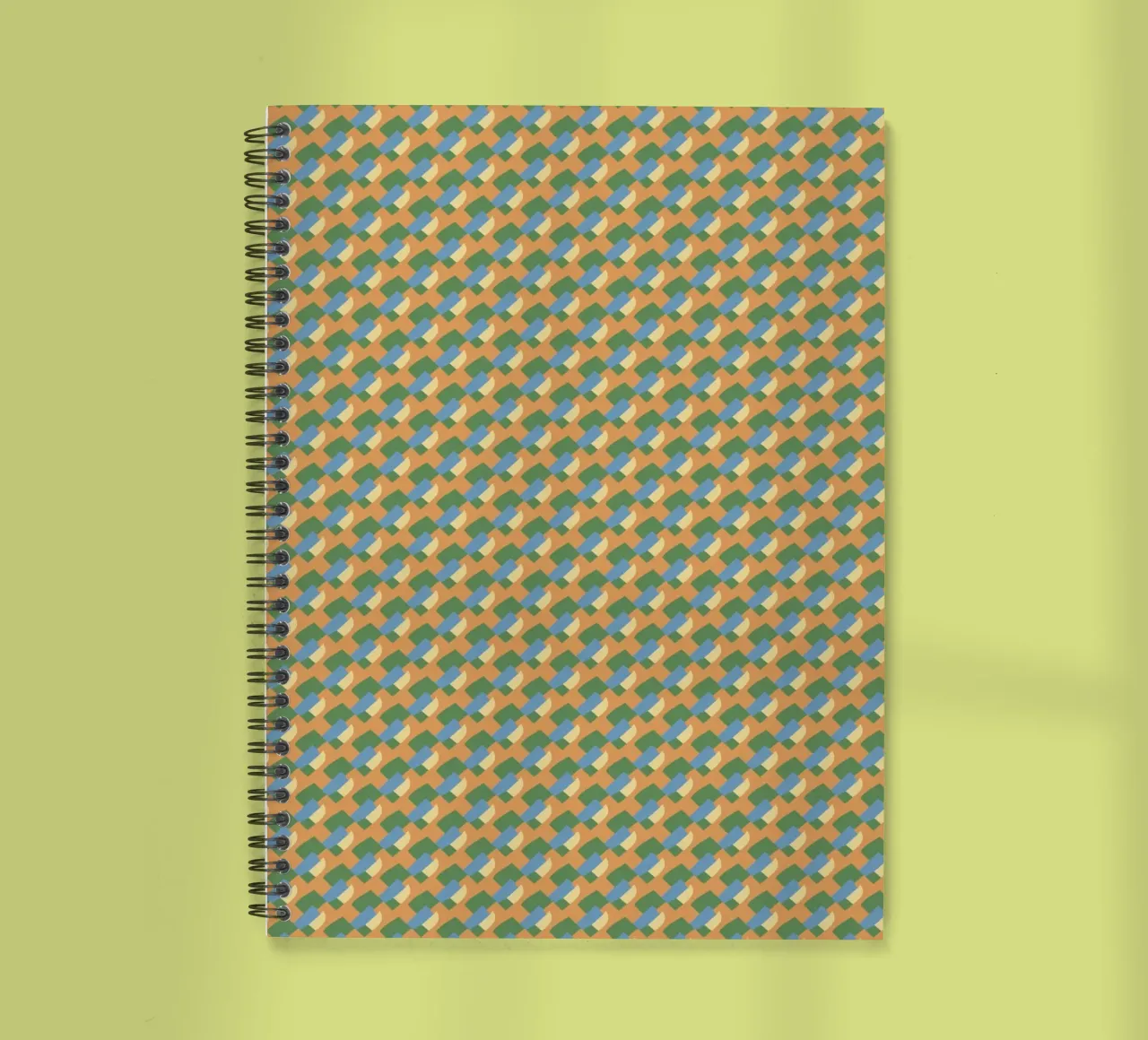 Organic pattern seamless 01 spiral notebook by Little Dean