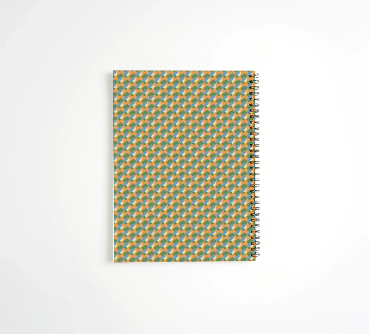 Organic pattern seamless 01 spiral notebook by Little Dean