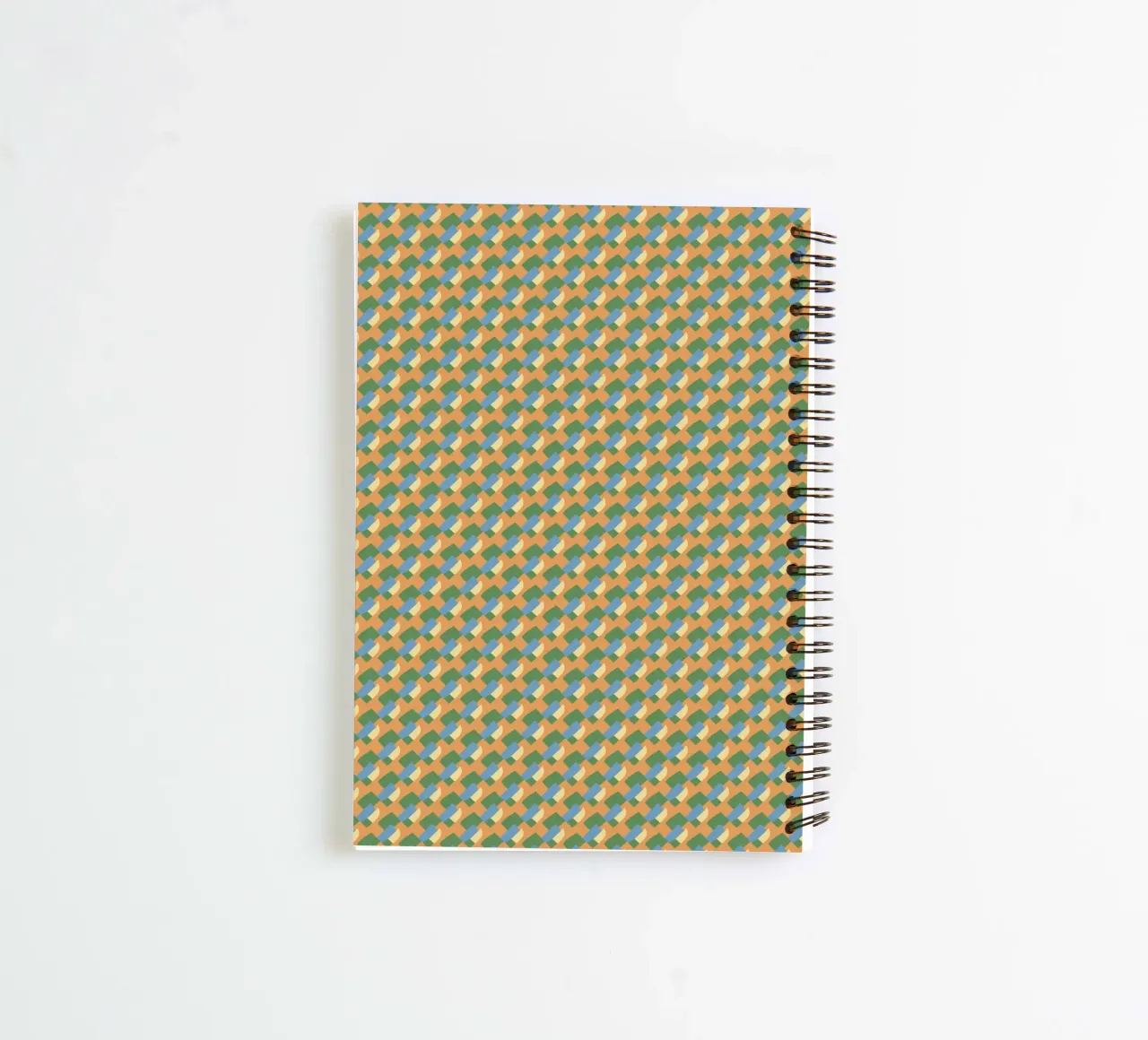 Organic pattern seamless 01 spiral notebook by Little Dean