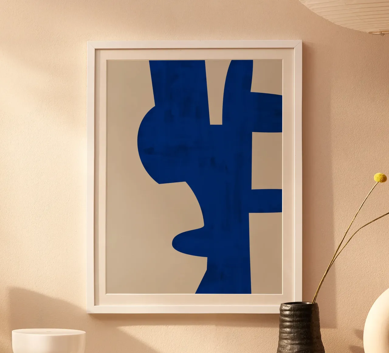 Blauwe schaduwen hahnemühle van Pictufy Sun & Spirit