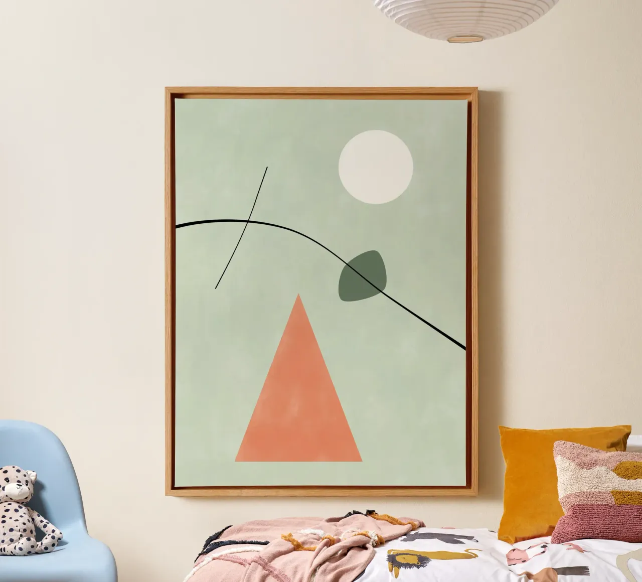 Shapes in Harmony canvas by Pictufy Sun & Spirit