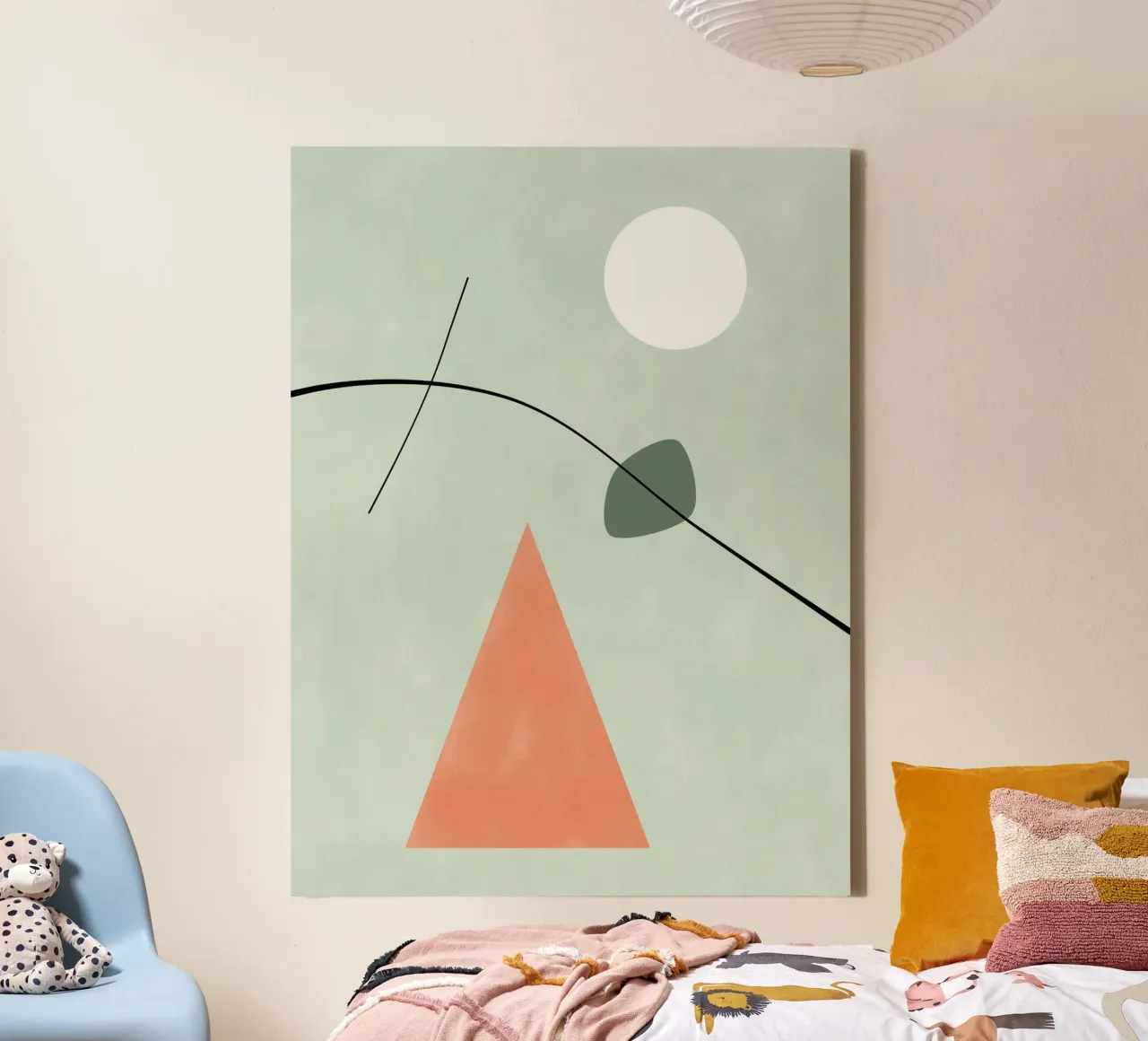 Shapes in Harmony canvas by Pictufy Sun & Spirit