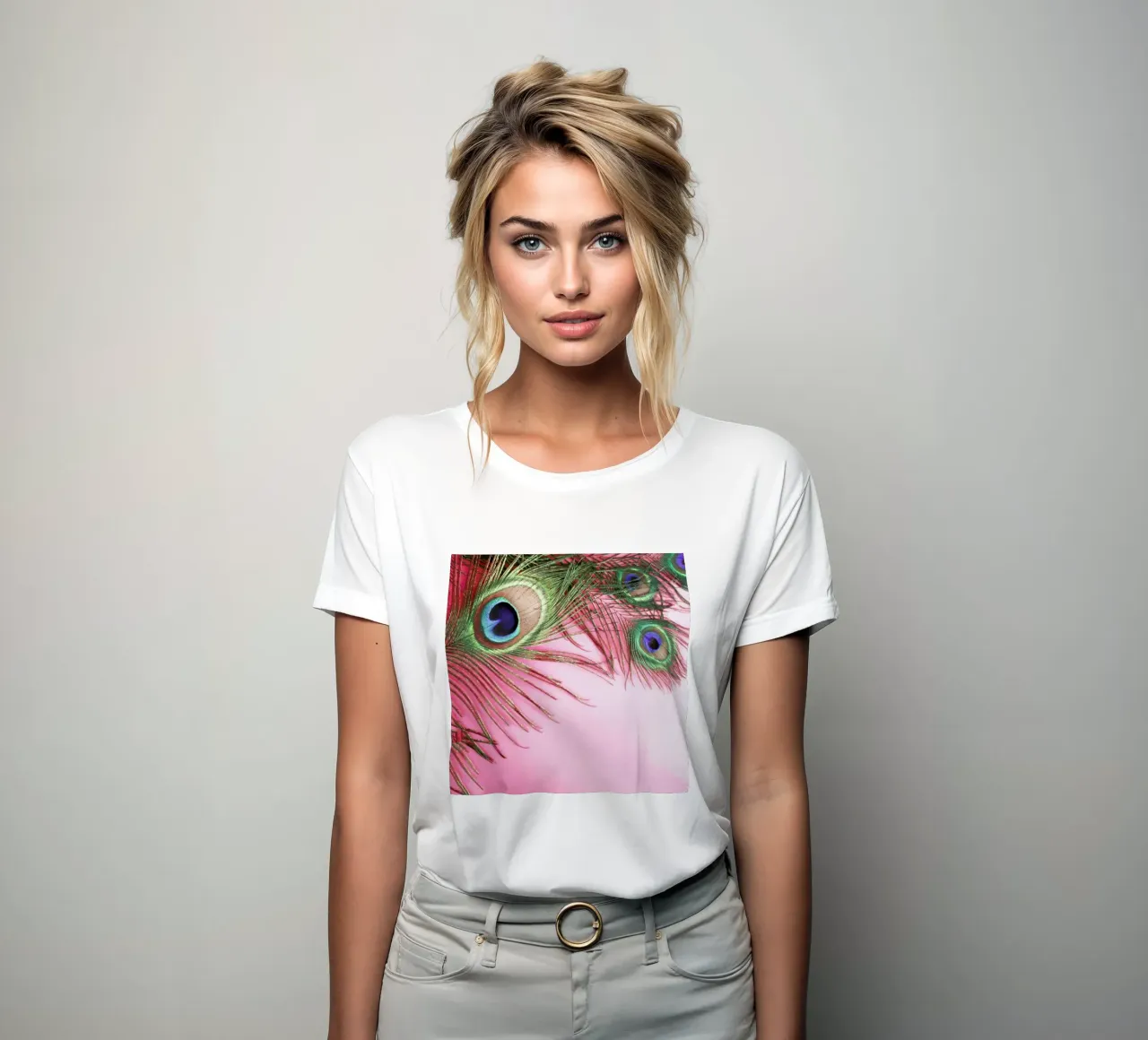 I've Been Thinking About You women's fitted t-shirt by Ballack Art House