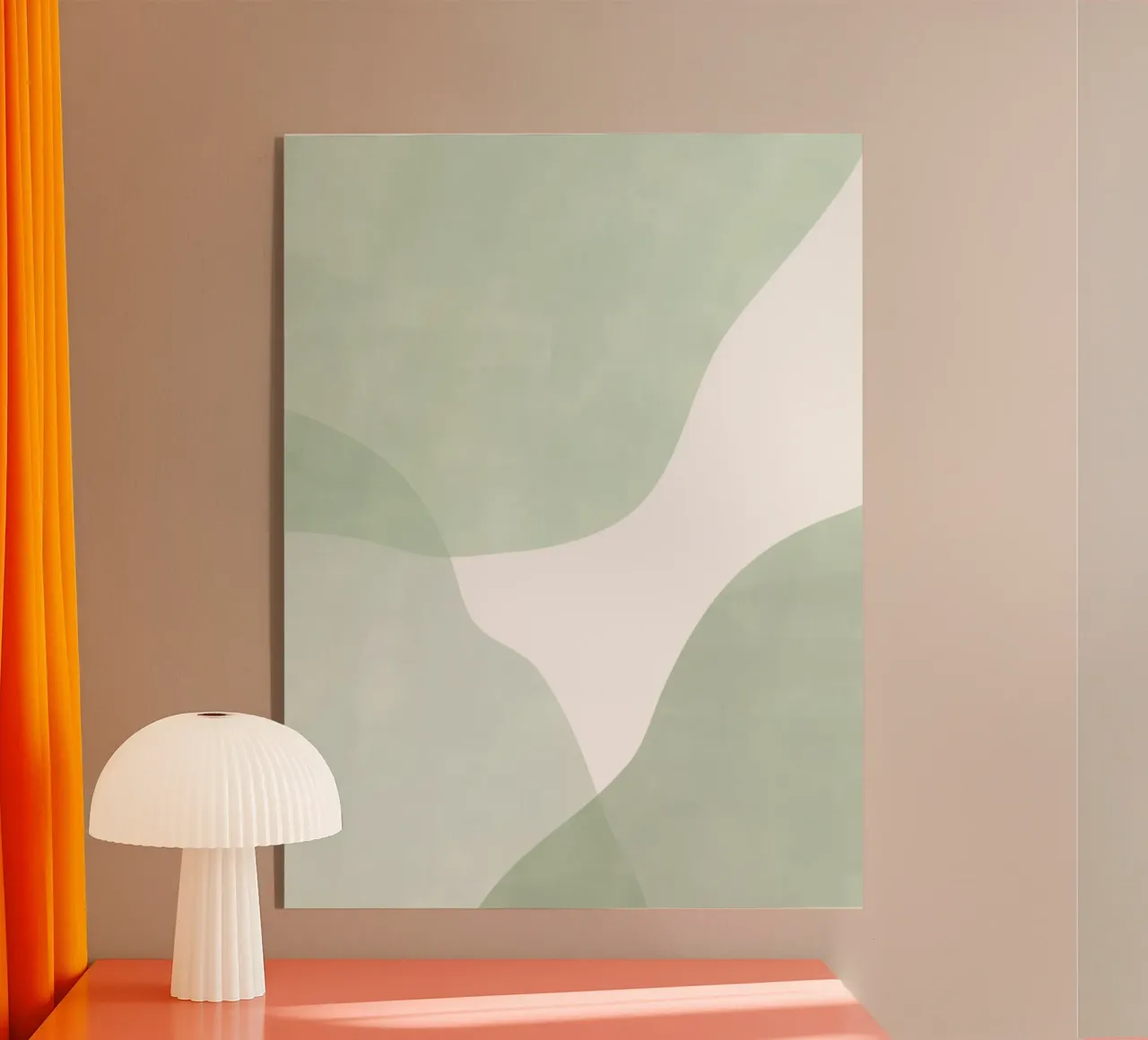 Onde morbide e verdi plexiglass da Pictufy Sun & Spirit