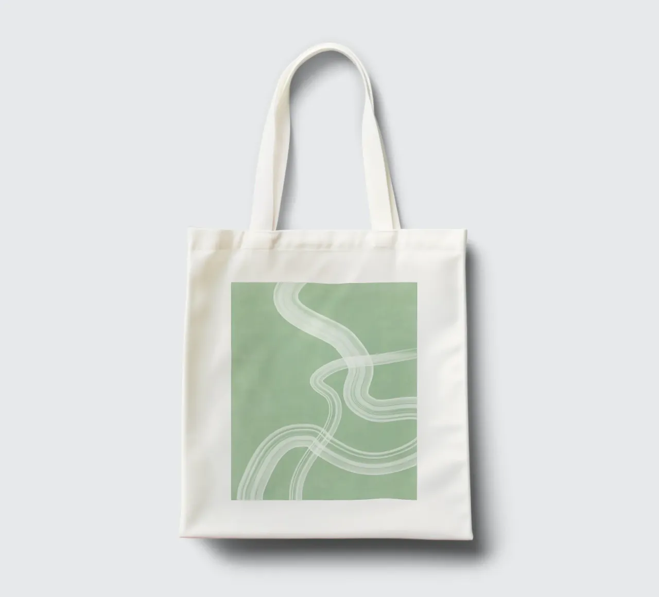 Minty Flow tote bag by Pictufy Sun & Spirit