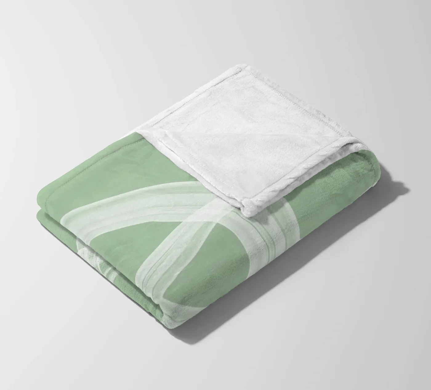 Minty Flow Fleecedecke von Pictufy Sun & Spirit