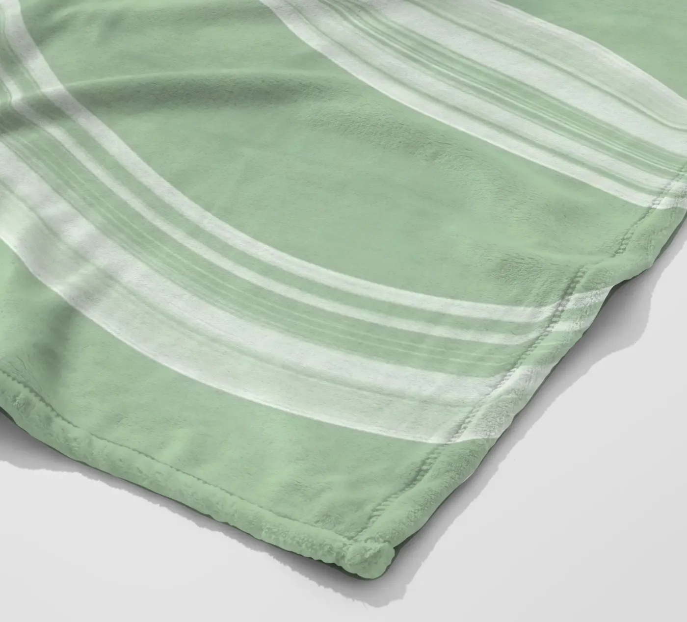 Minty Flow Fleecedecke von Pictufy Sun & Spirit