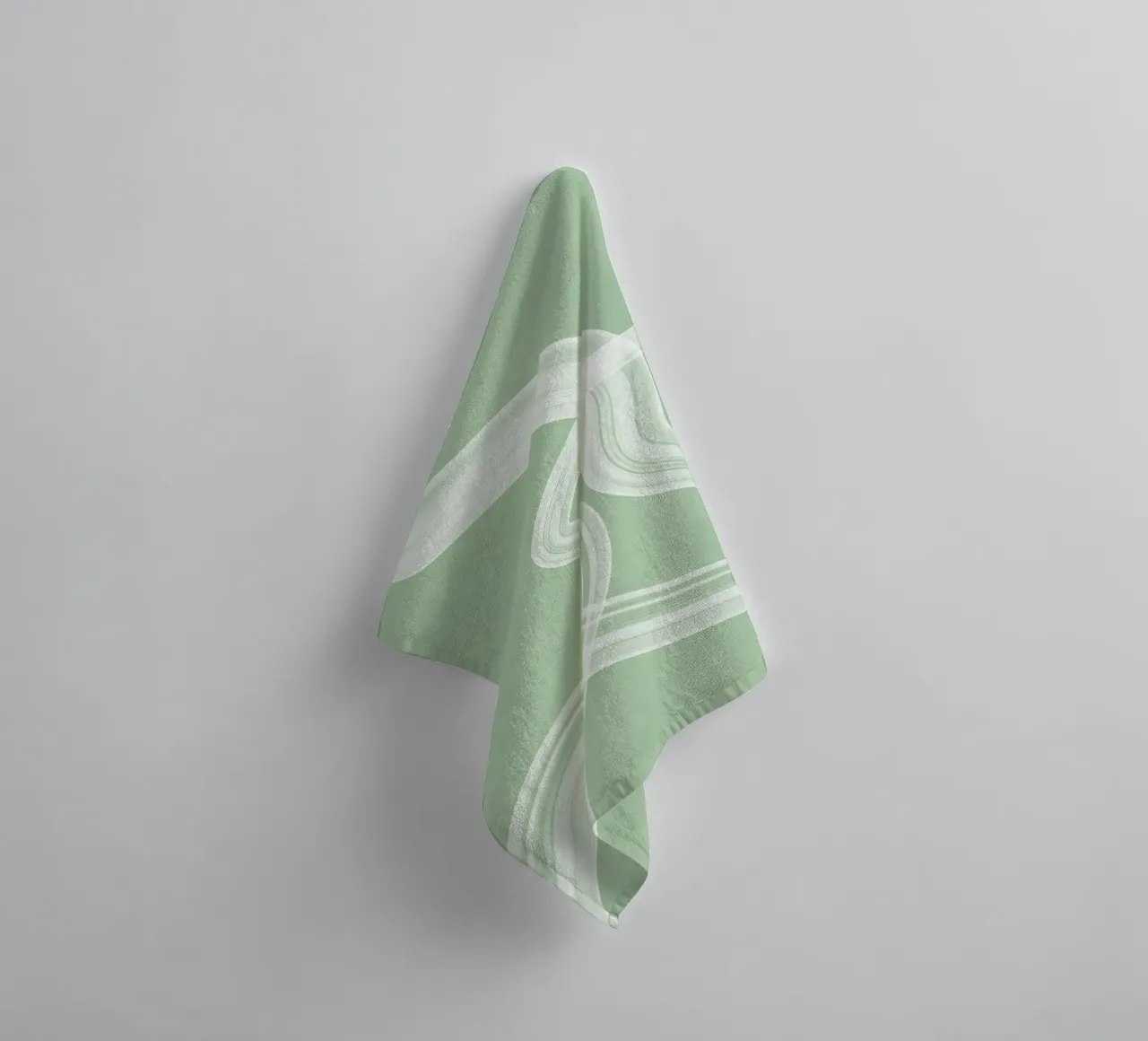 Minty Flow towel by Pictufy Sun & Spirit