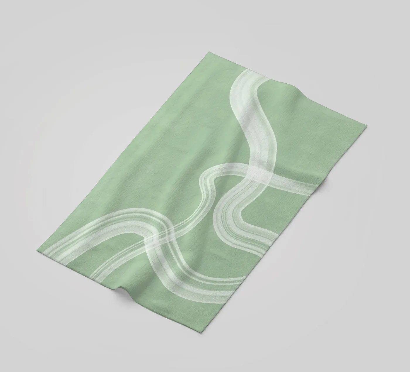 Flusso di menta telo mare da Pictufy Sun & Spirit