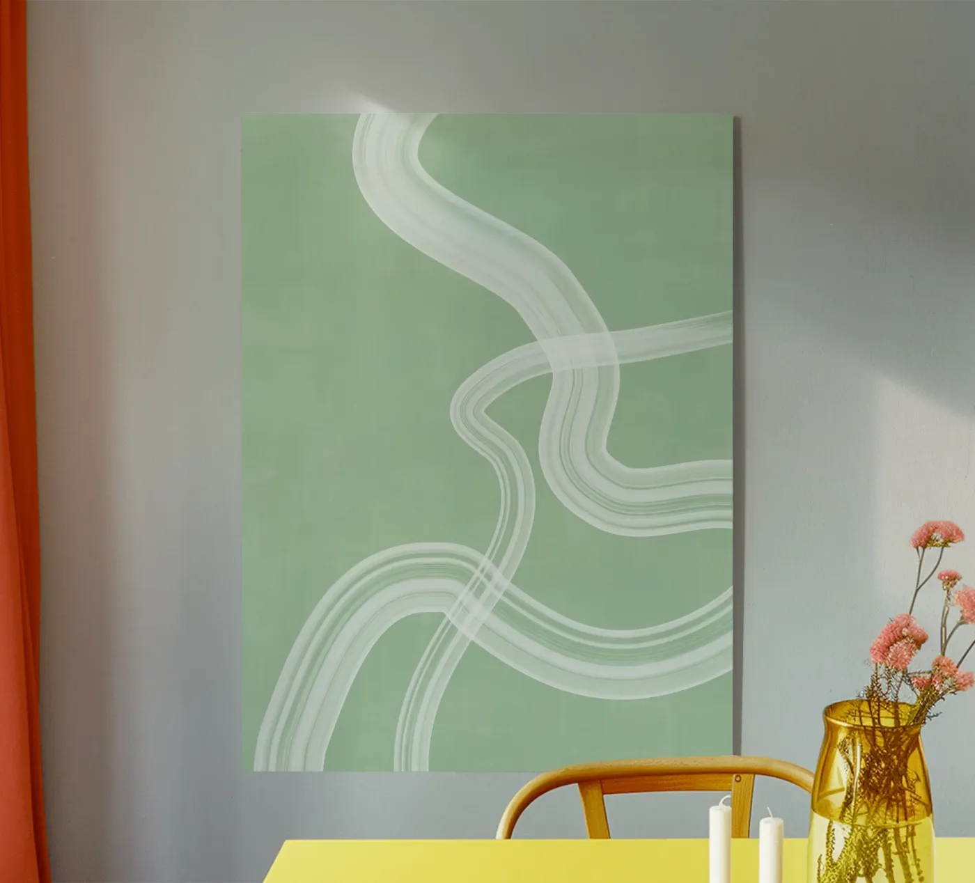 Minty Flow Acryl-Glas von Pictufy Sun & Spirit