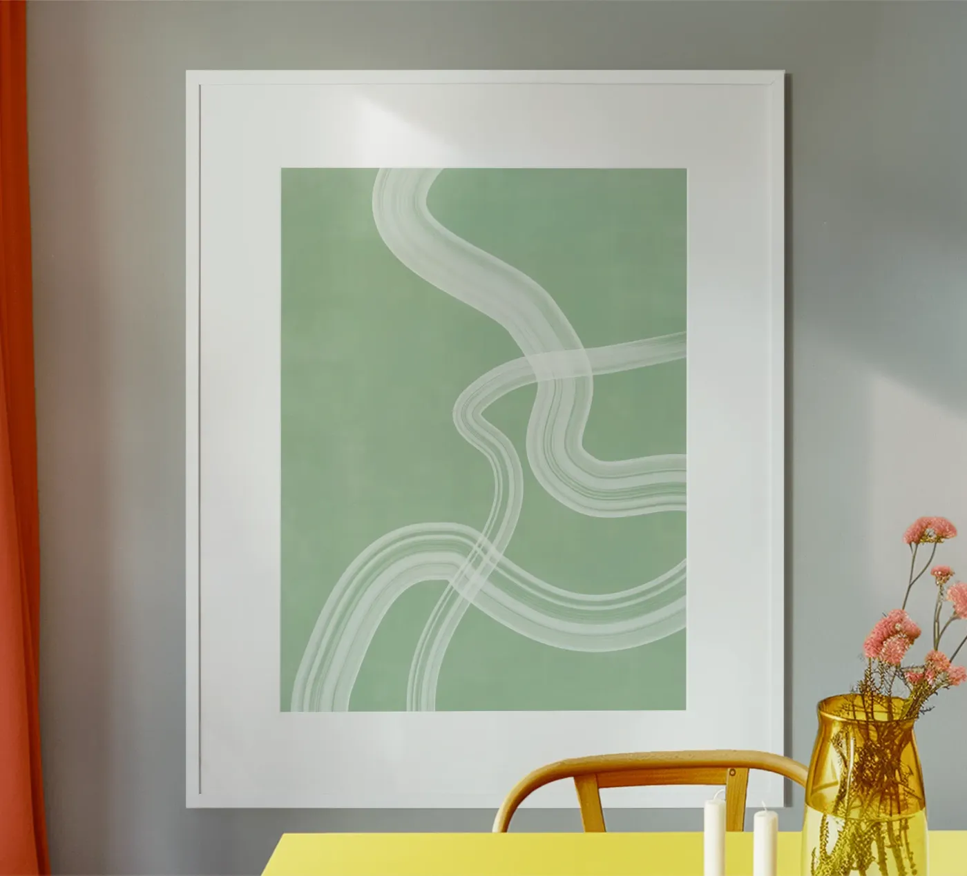 Flusso di menta poster da Pictufy Sun & Spirit