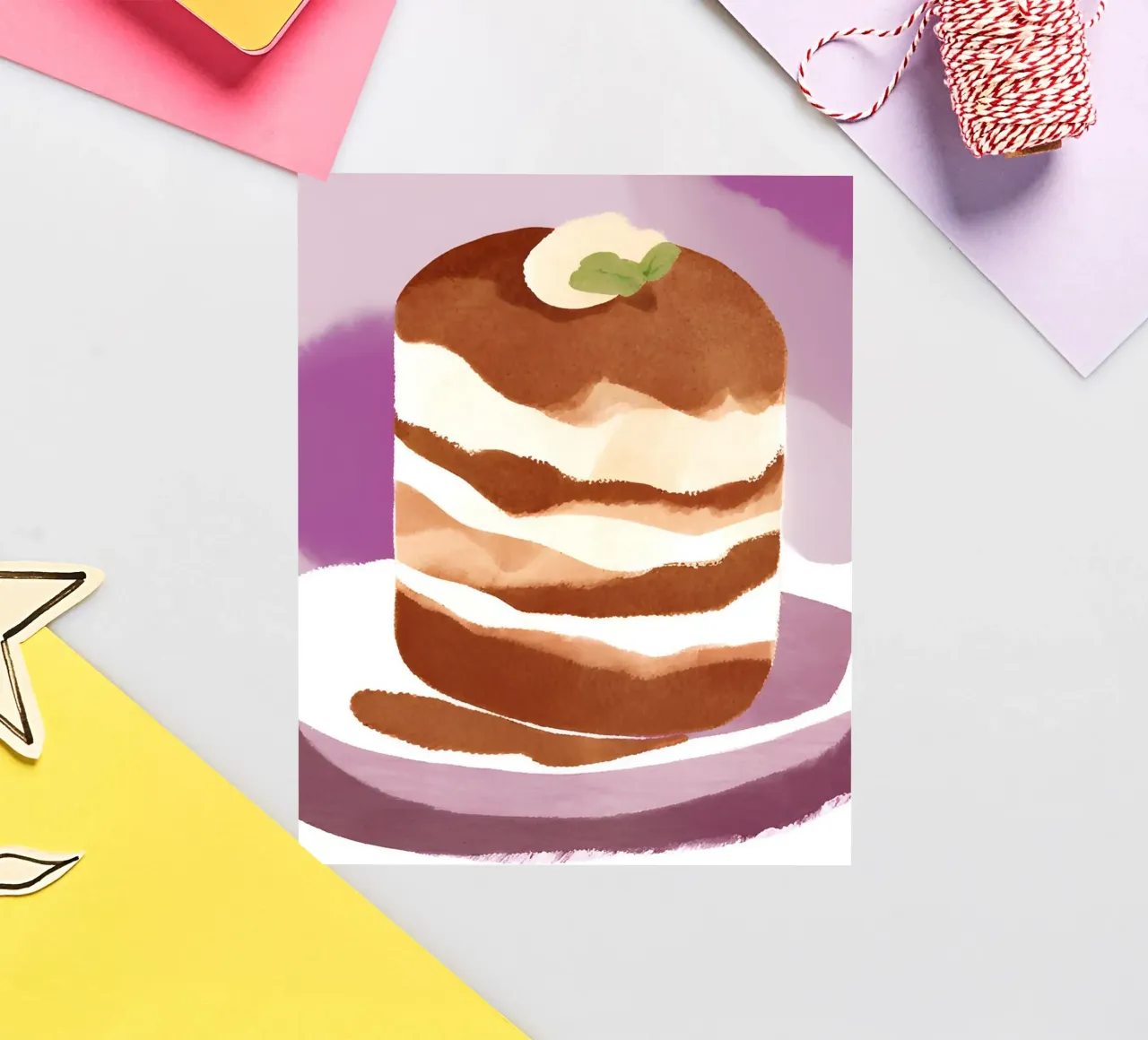 Tiramisu sticker by designsbysophia