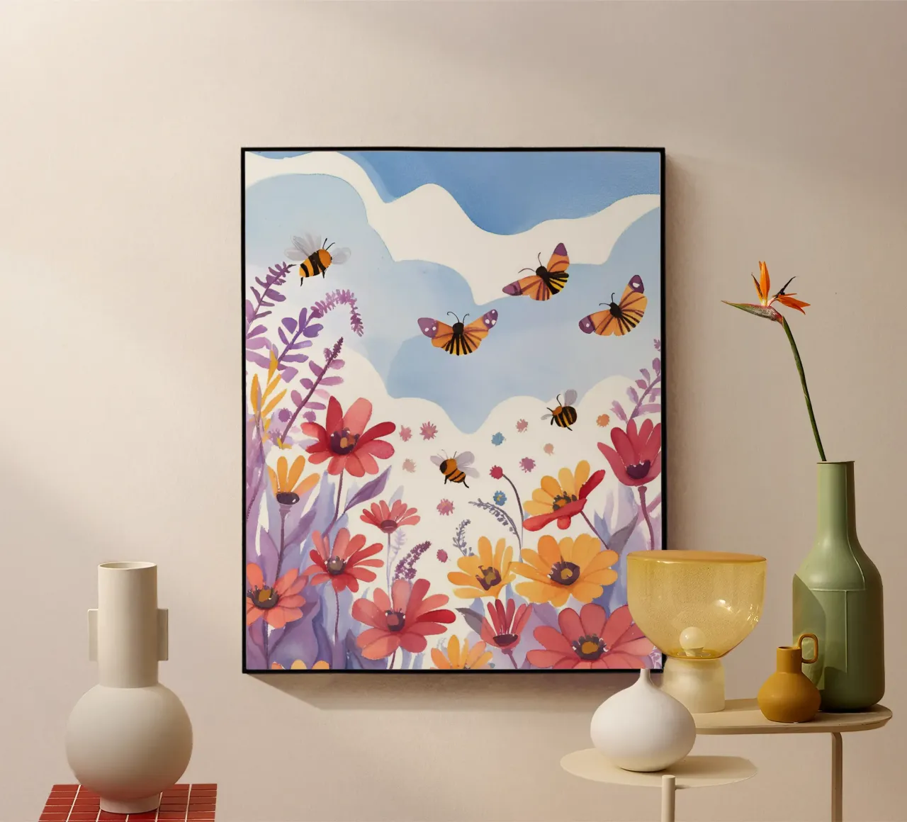 Frühlingswiese plexiglass da designsbysophia