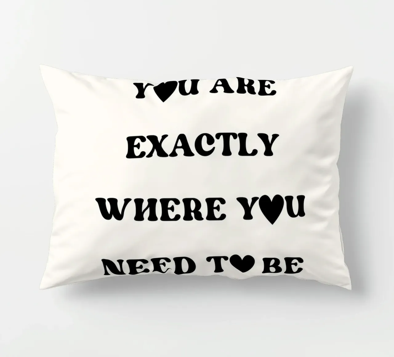 You are exactly where you need to be cuscino da designsbysophia