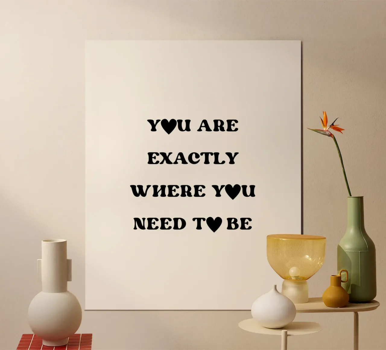 You are exactly where you need to be carta hahnemühle da designsbysophia