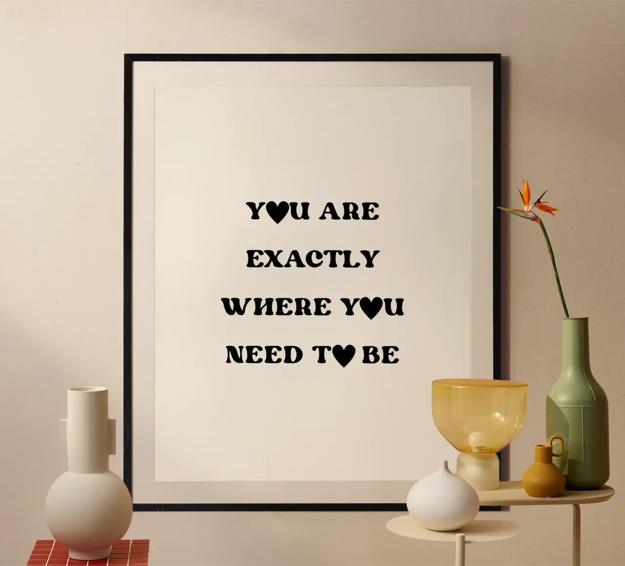 You are exactly where you need to be carta hahnemühle da designsbysophia