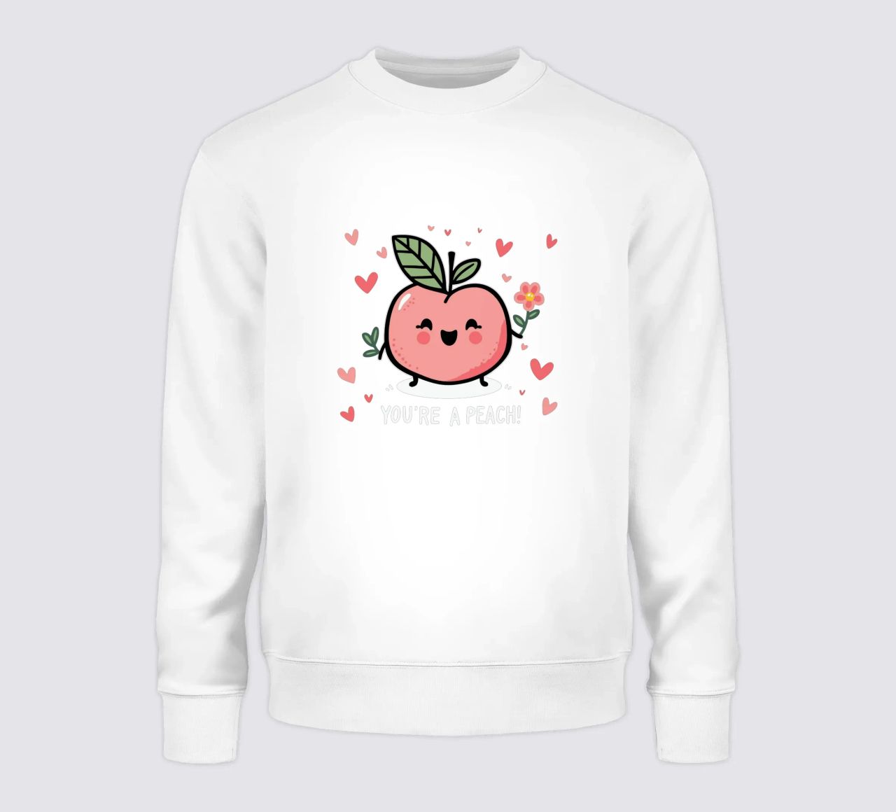 YOU'RE A PEACH sudadera de edsonramosart