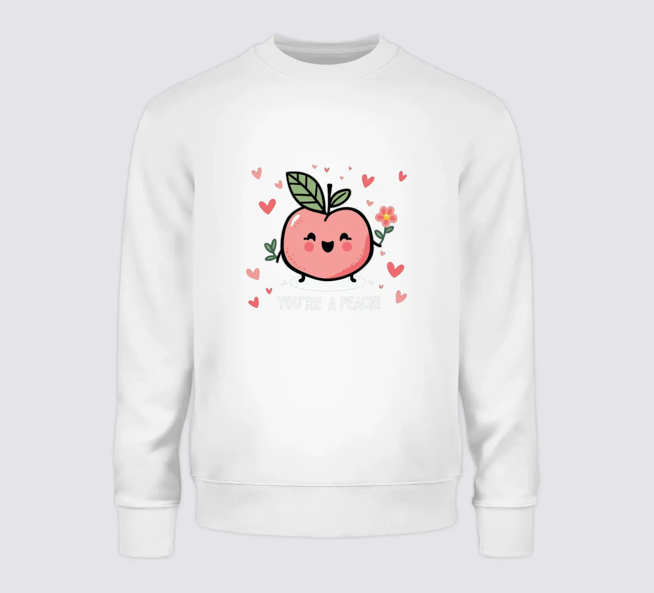 YOU'RE A PEACH felpa da edsonramosart