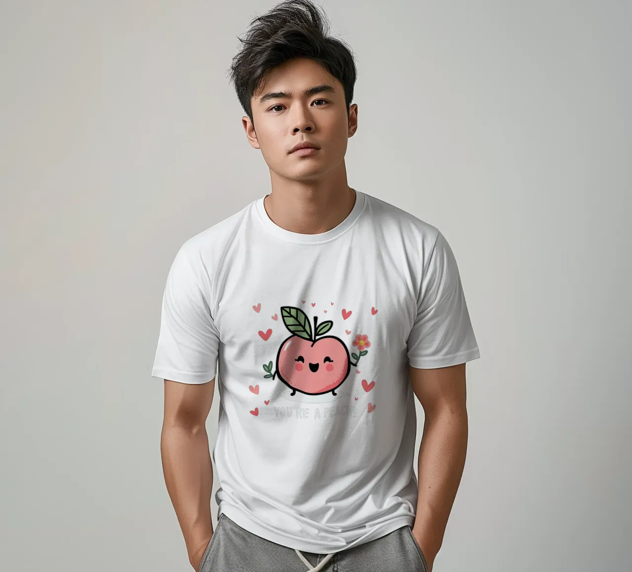 YOU'RE A PEACH t-shirt da edsonramosart